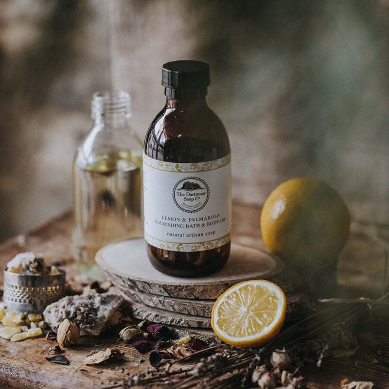 Lemon & Palmarosa Nourishing Bath & Body Oil