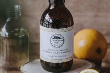 Lemon & Palmarosa Nourishing Bath & Body Oil