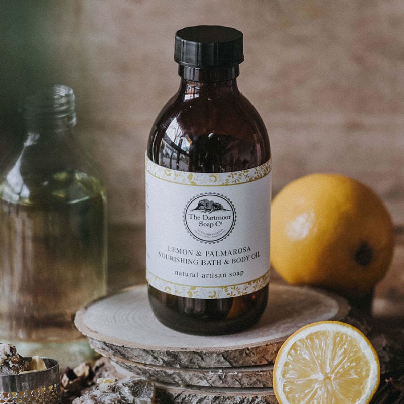 Lemon & Palmarosa Nourishing Bath & Body Oil
